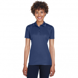 UltraClub 8210L Ladies Cool & Dry Mesh Pique Polo - Navy