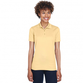 UltraClub 8210L Ladies Cool & Dry Mesh Pique Polo - Yellow Haze