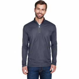 UltraClub 8230 Men\'s Cool & Dry Sport Quarter-Zip Pullover - Charcoal