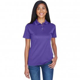 UltraClub 8404 Ladies Cool & Dry Sport Polo - Purple