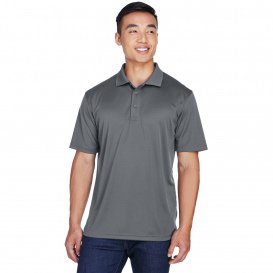 UltraClub 8405 Men\'s Cool & Dry Sport Polo - Charcoal