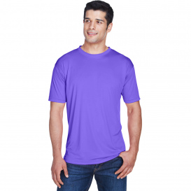 UltraClub 8420 Men\'s Cool & Dry Performance Interlock T-Shirt - Purple