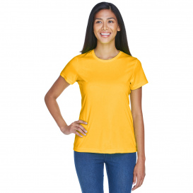 UltraClub 8420L Ladies Cool & Dry Performance Interlock T-Shirt - Gold