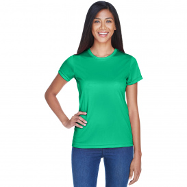 UltraClub 8420L Ladies Cool & Dry Performance Interlock T-Shirt - Kelly