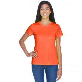 UltraClub 8420L Ladies Cool & Dry Performance Interlock T-Shirt - Orange