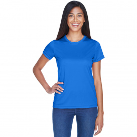 UltraClub 8420L Ladies Cool & Dry Performance Interlock T-Shirt - Royal