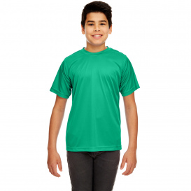 UltraClub 8420Y Youth Cool & Dry Performance Interlock T-Shirt - Kelly