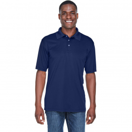 UltraClub 8425 Men\'s Cool & Dry Sport Performance Interlock Polo - Navy