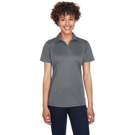 UltraClub 8425L Ladies Cool & Dry Sport Performance Interlock Polo - Charcoal