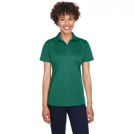 UltraClub 8425L Ladies Cool & Dry Sport Performance Interlock Polo - Forest Green