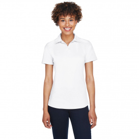 UltraClub 8425L Ladies Cool & Dry Sport Performance Interlock Polo - White