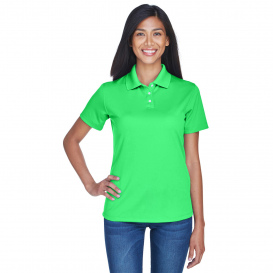 UltraClub 8445L Ladies Cool & Dry Stain-Release Performance Polo - Cool Green