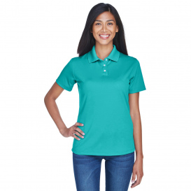 UltraClub 8445L Ladies Cool & Dry Stain-Release Performance Polo - Jade