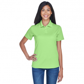 UltraClub 8445L Ladies Cool & Dry Stain-Release Performance Polo - Light Green