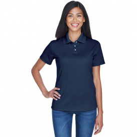 UltraClub 8445L Ladies Cool & Dry Stain-Release Performance Polo - Navy