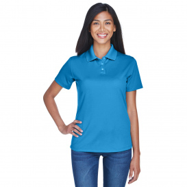 UltraClub 8445L Ladies Cool & Dry Stain-Release Performance Polo - Pacific Blue