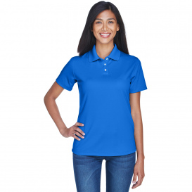 UltraClub 8445L Ladies Cool & Dry Stain-Release Performance Polo - Royal