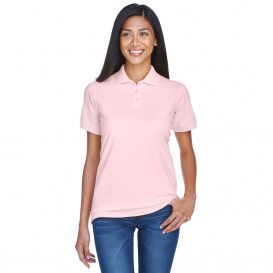 UltraClub 8530 Ladies Classic Pique Polo - Pink