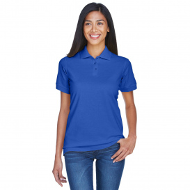 UltraClub 8530 Ladies Classic Pique Polo - Royal