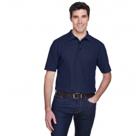 UltraClub 8540 Men\'s Whisper Pique Polo - Navy