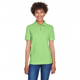 UltraClub 8541 Ladies Whisper Pique Polo - Apple