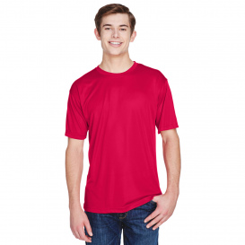 UltraClub 8620 Men\'s Cool & Dry Basic Performance T-Shirt - Red