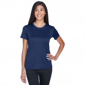 UltraClub 8620L Ladies Cool & Dry Basic Performance T-Shirt - Navy