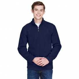 North End 88172 Men\'s Voyage Fleece Jacket - Classic Navy