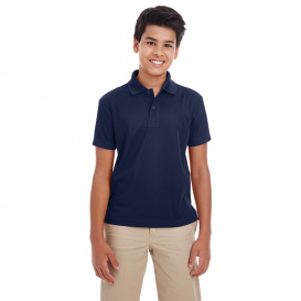 Core 365 88181Y Youth Origin Performance Pique Polo - Classic Navy