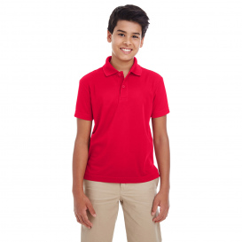 Core 365 88181Y Youth Origin Performance Pique Polo - Classic Red