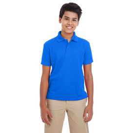 Core 365 88181Y Youth Origin Performance Pique Polo - True Royal