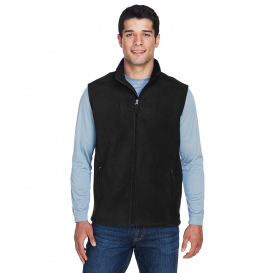 Core 365 88191 Men\'s Journey Fleece Vest - Black