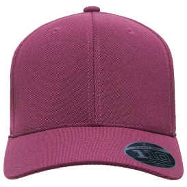 Team 365 ATB100 Flexfit Adult Cool & Dry Mini Pique Performance Cap - Sport Maroon