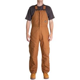 Berne B415 Heritage Insulated Bib Overall - Brown Duck