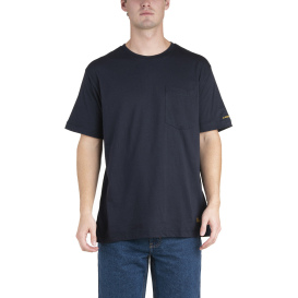 Berne BSM38 Lightweight Performance Pocket T-Shirt - Navy