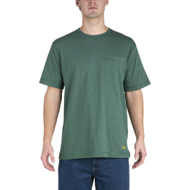 Berne BSM38 Lightweight Performance Pocket T-Shirt - Pine