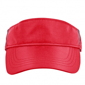 Core 365 CE002 Adult Drive Performance Visor - Classic Red/Carbon