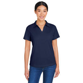 Core 365 CE104W Ladies Market Snag Protect Mesh Polo - Classic Navy