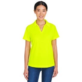 Core 365 CE104W Ladies Market Snag Protect Mesh Polo - Safety Yellow