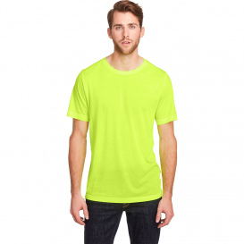 Core 365 CE111 Adult Fusion ChromaSoft Performance T-Shirt - Safety Yellow