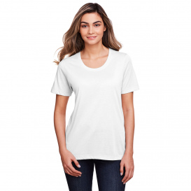 Core 365 CE111W Ladies Fusion ChromaSoft Performance T-Shirt - White
