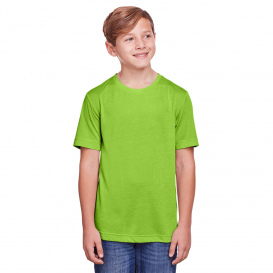 Core 365 CE111Y Youth Fusion ChromaSoft Performance T-Shirt - Acid Green