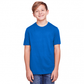 Core 365 CE111Y Youth Fusion ChromaSoft Performance T-Shirt - True Royal