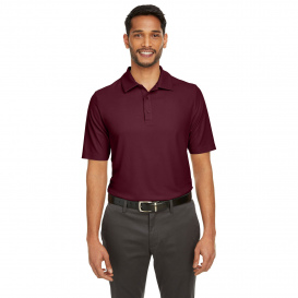 Core 365 CE112 Men\'s Fusion ChromaSoft Pique Polo - Burgundy