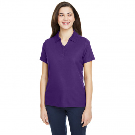 Core 365 CE112W Ladies Fusion ChromaSoft Pique Polo - Campus Purple