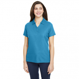 Core 365 CE112W Ladies Fusion ChromaSoft Pique Polo - Electric Blue