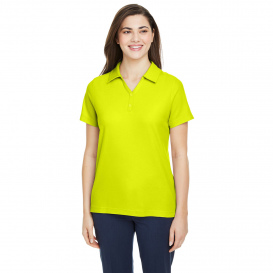 Core 365 CE112W Ladies Fusion ChromaSoft Pique Polo - Safety Yellow