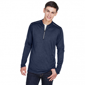 Core 365 CE401 Men\'s Kinetic Performance Quarter-Zip - Classic Navy/Carbon