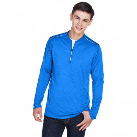 Core 365 CE401 Men\'s Kinetic Performance Quarter-Zip - True Royal/Carbon