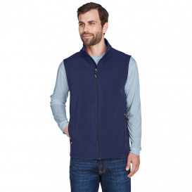 Core 365 CE701 Men\'s Cruise Two-Layer Fleece Bonded Soft Shell Vest - Classic Navy